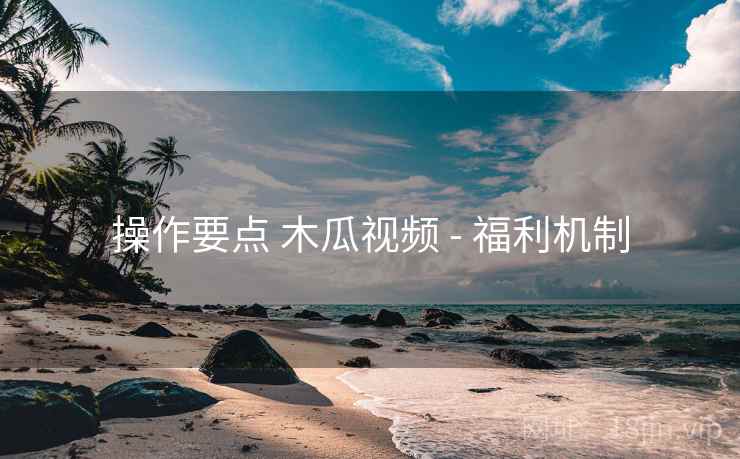 操作要点 木瓜视频 - 福利机制