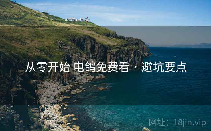 从零开始 电鸽免费看 · 避坑要点