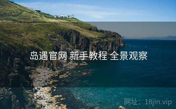 岛遇官网 新手教程 全景观察