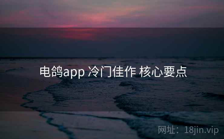 电鸽app 冷门佳作 核心要点