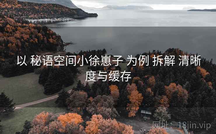 以 秘语空间小徐崽子 为例 拆解 清晰度与缓存  第1张